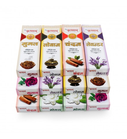 Krishnam Premium Dhoop Sticks 12 In 1 Pack